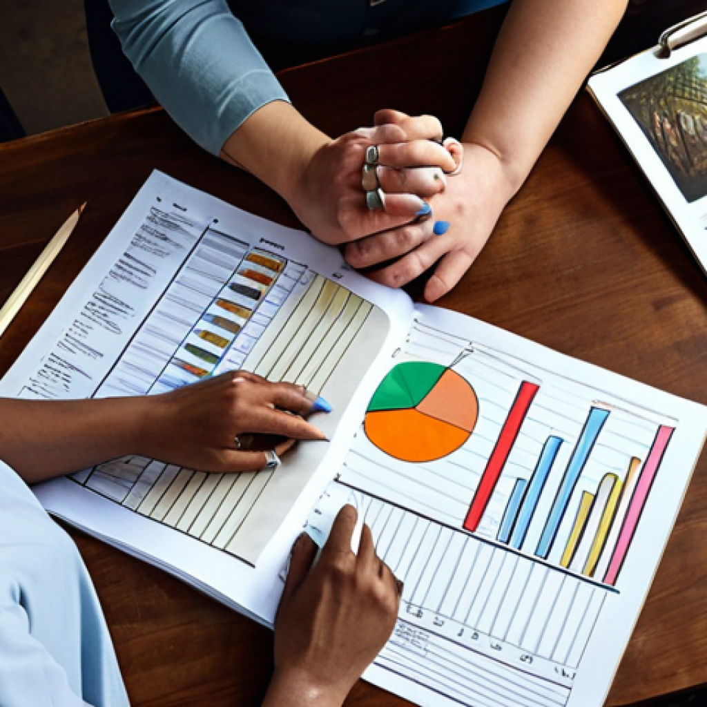**

A diverse group of artists collaboratively planning an art project budget, showing charts, lists, and open discussion. Emphasize a balance between artistic vision and financial realism.

**