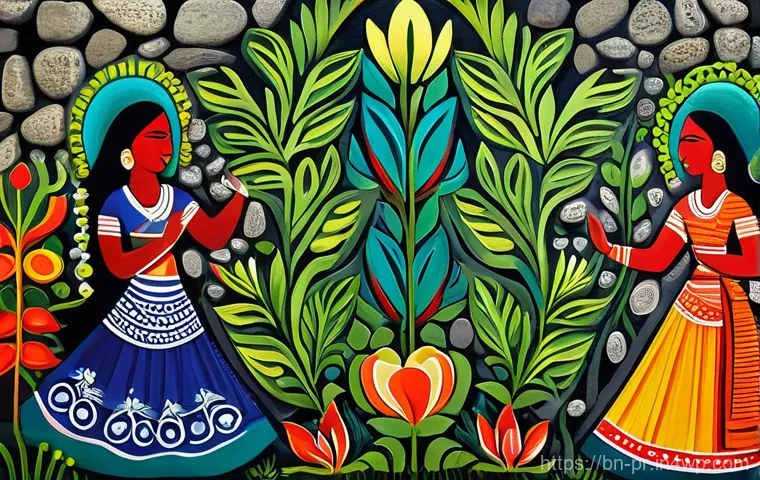 장소 특정적 예술 접근의 성공 전략 - **Prompt 1: "The Market's Living History Mural"**
    A vibrant, large-scale mural painted on the en...