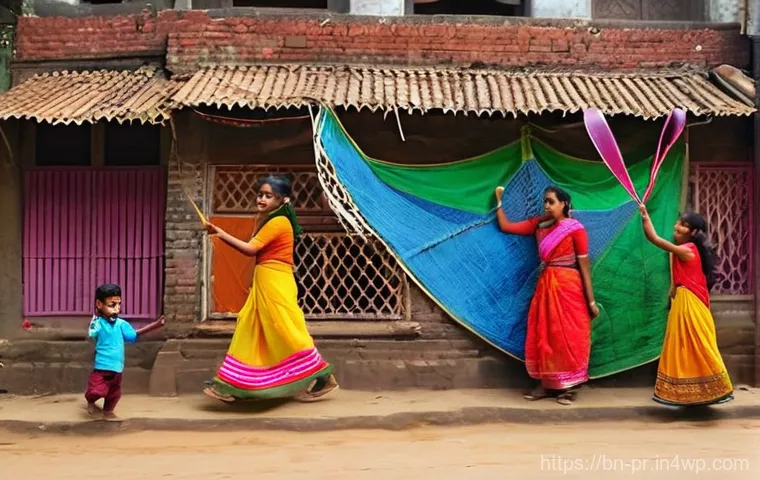 장소 특정적 예술과 다문화적 접근 - **Prompt:** A vibrant, large-scale mural adorning the weathered brick wall of an old market alley in...
